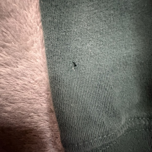 Lands' End Unisex 2XL Dark Green LS Cotton Crewneck Shirt SEE DESCRIPTION - Picture 11 of 15